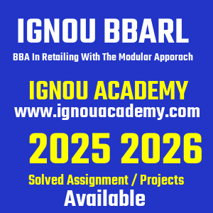 IGNOU BBARL SOLVED ASSIGNMENT 2025 2026